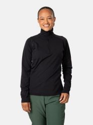 KARI TRAA Bluza polarowa "Evelyn" w kolorze czarnym rozmiar: S. Czarne bluzy bez kaptura damskie Kari Traa, s, z polaru. Za 217.99 zł.