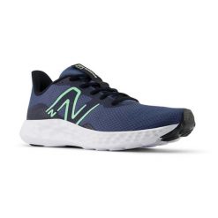 Buty do biegania męskie New Balance 411v3 Niebieski. Niebieskie obuwie do biegania damskie New Balance. Za 229.99 zł.