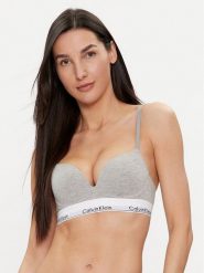Calvin Klein Underwear Biustonosz push-up 000QF7623E Szary. Szare biustonosze Calvin Klein Underwear, bez wzorów, z bawełny. Za 129.99 zł.