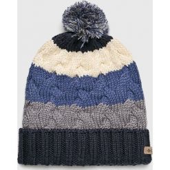 Columbia - Czapka Carson. Niebieskie czapki zimowe damskie Columbia, z dzianiny. W wyprzedaży za 79.90 zł.