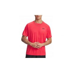 Koszulka T-Shirt Męski Treningowy Under Armour Szybkoschnący UA Tech. Czerwone t-shirty męskie Under Armour, m, bez wzorów, bez kołnierzyka. Za 139.99 zł.