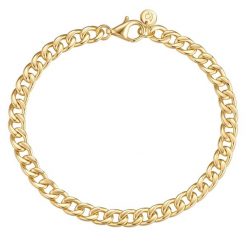 Glanzstücke München Bransoletka z Srebra Sterling w zlocie zóltym Bransoletki 1 ct Damski. Żółte bransoletki damskie Glanzstücke München, pozłacane. Za 379.99 zł.