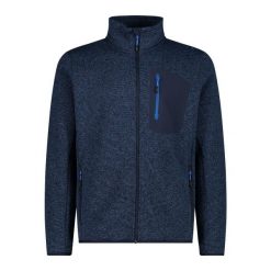 Bluza męska turystyczna CMP 34H2607. Niebieskie bluzy bez kaptura męskie CMP, m. Za 340.00 zł.