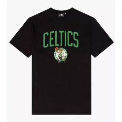 T-Shirt NBA Boston Celtics New Era Noir. T-shirty damskie New Era, l, bez wzorów, z materiału, bez kołnierzyka. Za 174.00 zł.