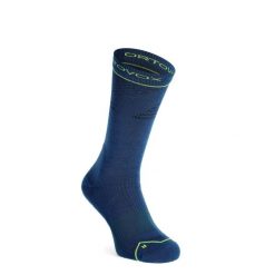 Skarpety merino Ortovox Alpine Pro Comp Mid Socks. Niebieskie skarpetki męskie ORTOVOX, bez wzorów. Za 130.99 zł.
