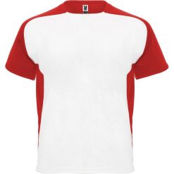 Koszulka Sportowa Unisex Dla Dorosłych Bugatti. Czerwone bluzki sportowe damskie ROLY, xl, bez wzorów, bez ramiączek. Za 35.99 zł.