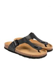 BABUNKERS Family Skórzane japonki w kolorze czarnym rozmiar: 41. Czarne klapki i japonki męskie BABUNKERS Family, ze skóry. Za 165.99 zł.