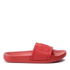 Klapki Big Star Shoes. Czerwone klapki damskie BIG STAR SHOES, bez wzorów, bez obcasa. Za 59.99 zł.