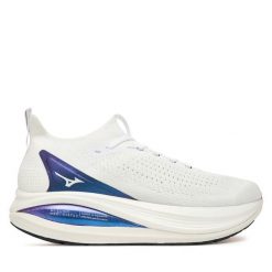 Buty do biegania Mizuno. Białe obuwie do biegania damskie Mizuno. Za 599.99 zł.