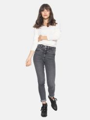 AUTHENTIC CASHMERE Kaszmirowy sweter "Galise" w kolorze białym rozmiar: M. Białe swetry klasyczne damskie AUTHENTIC CASHMERE, m, z kaszmiru, bez kołnierzyka. Za 267.83 zł.