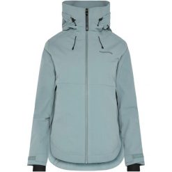 Damska kurtka z kapturem Didriksons Jennie 2. Niebieskie kurtki damskie Didriksons, bez wzorów, z kapturem. Za 805.00 zł.