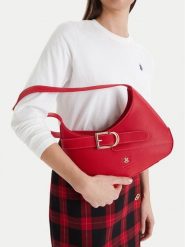 Beverly Hills Polo Club Torebka CEO-BHPC-C-018-09 Czerwony. Czerwone torebki klasyczne damskie Beverly Hills Polo Club, bez wzorów, z materiału, bez dodatków. Za 219.99 zł.