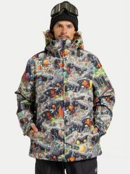 DC Shoes Kurtka narciarska Basic Print ADYTJ03097 Kolorowy Regular Fit. Kurtki narciarskie i snowboardowe damskie DC Shoes, l, bez wzorów, z syntetyku, bez kaptura, narciarskie. Za 579.99 zł.