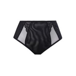 Figi damskie Elomi Brianna. Czarne figi damskie ELOMI, xl, bez wzorów, z koronki. Za 173.00 zł.