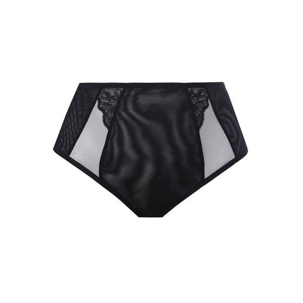 Figi damskie Elomi Brianna. Czarne figi damskie ELOMI, xl, bez wzorów, z koronki. Za 173.00 zł.