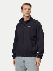 Guess Jeans Bluza M6GQZ2 KB212 Granatowy Regular Fit. Niebieskie bluzy bez kaptura męskie Guess Jeans, l, z jeansu. Za 389.99 zł.