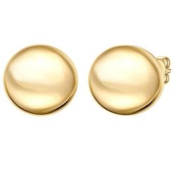 Yokoamii Kolczyki z pozlacanej stopu metali 1 ct Damski. Żółte kolczyki damskie Yokoamii, pozłacane, na sztyftcie. Za 159.99 zł.