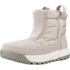 Buty COLUMBIA YOUTH SNOWTROT MID Beżowy. Brązowe buty trekkingowe męskie Columbia, na zimę. Za 253.99 zł.