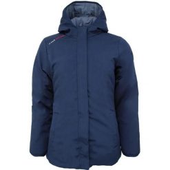 Damska kurtka puchowa dwustronna parka Peak Mountain Asario. Niebieskie kurtki damskie Peak Mountain, m, bez wzorów, z poliamidu. Za 442.50 zł.