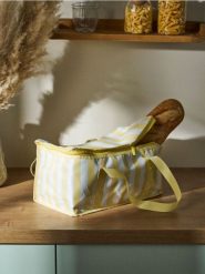 Torba termiczna na zamek - żółty. Żółte torebki klasyczne damskie Sinsay, bez wzorów, bez dodatków. Za 17.99 zł.