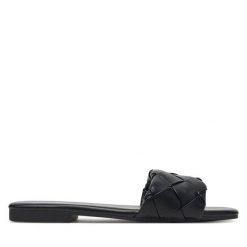 Klapki Call It Spring. Czarne klapki damskie Call It Spring, bez wzorów, bez obcasa. Za 159.99 zł.