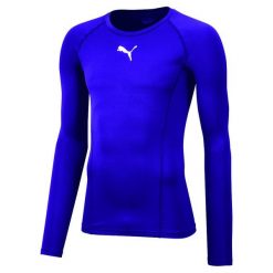 Koszulka termoaktywna sportowa męska Puma LIGA Baselayer. Fioletowe bielizna termoaktywna męska Puma, l, bez wzorów. Za 139.00 zł.