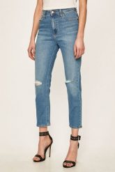 LEE CAROL NEW STRAIGHT DAMSKIE SPODNIE JEANSOWE L30UDJGU 112106737. Spodnie materiałowe damskie Lee, bez wzorów, z jeansu. Za 199.99 zł.