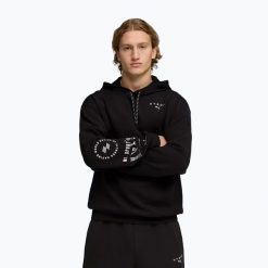 Bluza męska Under Armour Rival LW Hoodie /. Czarne bluzy sportowe męskie Puma, bez wzorów, z materiału, eleganckie, bez kołnierzyka, bez ramiączek. Za 279.99 zł.