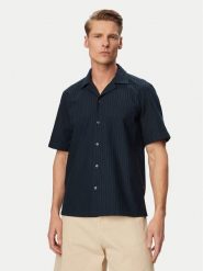 BOSS Koszula Rayer 50559321 Granatowy Regular Fit. Niebieskie koszule męskie Boss, m, bez wzorów, bez kołnierzyka, bez ramiączek. Za 449.99 zł.