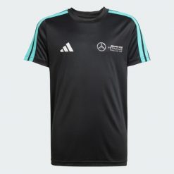 Koszulka Mercedes - Amg Petronas Formula One Team Dna. Białe t-shirty damskie Adidas, m, bez wzorów, z materiału, bez kołnierzyka. Za 149.00 zł.