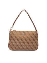 Guess Torebka PW7561 P6274 Brązowy jasny. Brązowe torebki klasyczne damskie Guess, z aplikacjami, z materiału, bez dodatków. Za 269.99 zł.