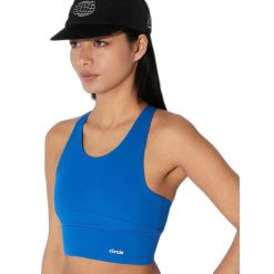 Biustonosz dla kobiet Circle Sportswear Level Up. Niebieskie biustonosze CIRCLE SPORTSWEAR, bez wzorów, z materiału. Za 370.50 zł.