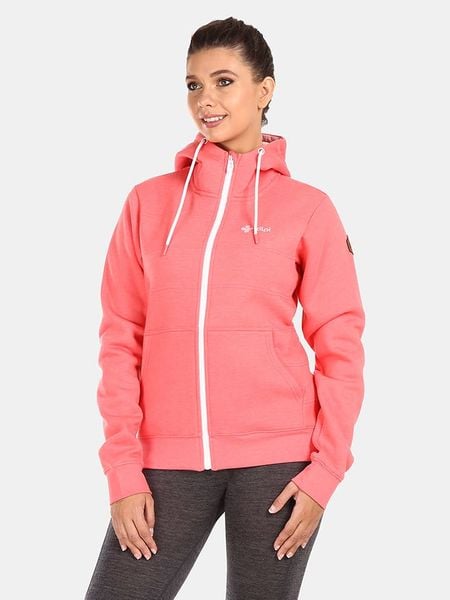 Kilpi Bluza "Rajana" w kolorze łososiowym rozmiar: 44. Różowe bluzy z kapturem damskie Kilpi, z bawełny. Za 212.45 zł.