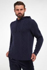 Sweter męski z kapturem PAUL&SHARK. Swetry męskie PAUL&SHARK, l, bez wzorów, bez kołnierzyka. W wyprzedaży za 1,468.35 zł.