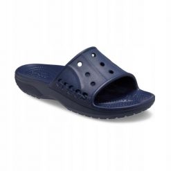 Klapki Dla Dorosłych Crocs Baya II Slide. Niebieskie klapki i japonki męskie Crocs, z materiału. Za 99.99 zł.