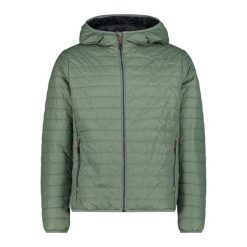 Kurtka z kapturem CMP. Zielone kurtki męskie CMP, m, bez wzorów, z puchu, z kapturem, narciarskie. Za 387.20 zł.