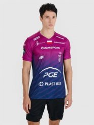 4F Koszulka meczowa replika wyjazdowa Liga Mistrzów CEV z sezonu 2024/25 męska 4F x Projekt Warszawa - multikolor XL. T-shirty sportowe męskie 4f, m, z dzianiny, bez ramiączek, na fitness i siłownię. Za 189.99 zł.