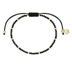 Glanzstücke München Bransoletka ze stali nierdzewnej w kolorze zlotym z spinel Bransoletki 1 ct Damski. Żółte bransoletki damskie Glanzstücke München, pozłacane. Za 189.99 zł.