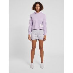 Damska bluza z kapturem crop Hummel LGC Yoko. Czerwone bluzy sportowe damskie HUMMEL, m, bez wzorów, z dresówki, bez ramiączek, z kapturem. Za 270.00 zł.