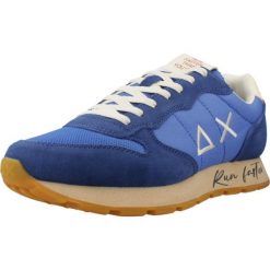 Buty SUN68 TOM VINTAGE Niebieski. Niebieskie buty trekkingowe męskie SUN68, z tkaniny, bez zapięcia, trekkingowe. Za 524.45 zł.