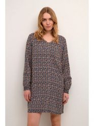 Cream Sukienka "Tiah" w kolorze niebiesko-pomarańczowym rozmiar: 40. Niebieskie sukienki damskie Cream, na co dzień, s, bez wzorów, z wiskozy, klasyczne, bez kołnierzyka, bez ramiączek, mini, proste. Za 117.45 zł.