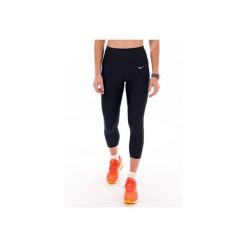 Damskie legginsy 3/4 Mizuno Impulse Core. Czarne legginsy damskie Mizuno, bez wzorów. W wyprzedaży za 186.05 zł.
