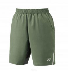 Spodenki tenisowe Yonex RG. Brązowe szorty męskie YONEX, bez wzorów, z materiału. Za 223.99 zł.