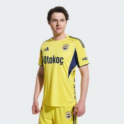 Koszulka Fenerbahce 2025/2026 Away. Niebieskie t-shirty sportowe męskie Adidas, bez ramiączek, do piłki nożnej. Za 439.00 zł.