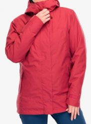 Kurtka damska Vaude Neyland 3in1 Jacket. Czerwone kurtki damskie Vaude, s, bez wzorów, z materiału, bez kaptura. Za 889.89 zł.