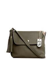 Lucca Baldi Skórzana torebka "Bagni" w kolorze oliwkowym - 25 x 17 x 7 cm rozmiar: onesize. Brązowe torebki klasyczne damskie Lucca Baldi, bez wzorów, z materiału, bez dodatków. Za 195.99 zł.