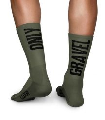 Skarpetki Rowerowe Unisex Luxa Only Gravel. Szare skarpetki damskie LUXA, bez wzorów, z syntetyku. Za 49.90 zł.