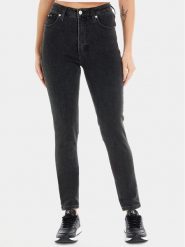 Calvin Klein Jeans Jeansy J20J221584 Czarny Skinny Fit. Czarne jeansy damskie Calvin Klein Jeans. Za 269.99 zł.