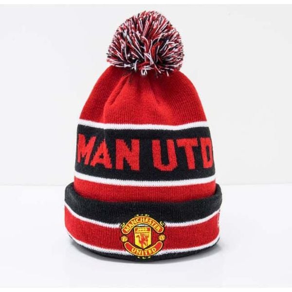 Czapka New Era Manchester United Jake Knit Cuff. Czarne czapki męskie New Era. Za 149.99 zł.