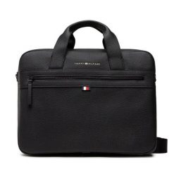 Torba na laptopa Tommy Hilfiger. Czarne torby na laptopa damskie Tommy Hilfiger. Za 379.99 zł.